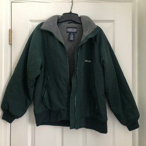 Lands' End Dark Green Squall Jacket (Fleece Lined)